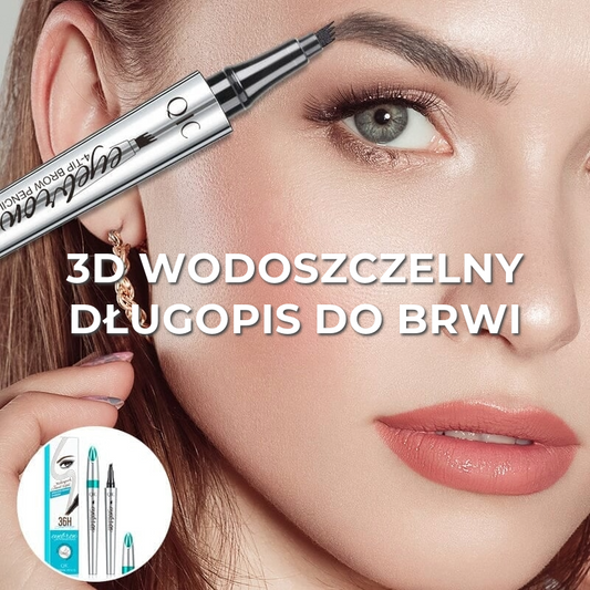 3D Wodoszczelny Długopis do Brwi
