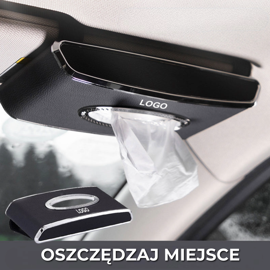 Luksusowe Pudełko na Chusteczki do Auta