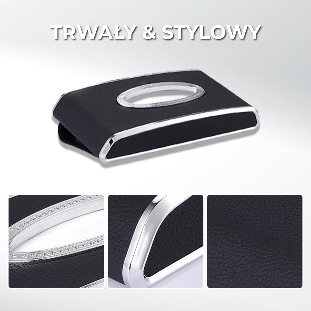 Luksusowe Pudełko na Chusteczki do Auta