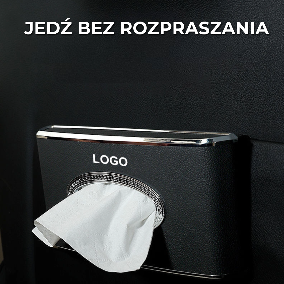 Luksusowe Pudełko na Chusteczki do Auta