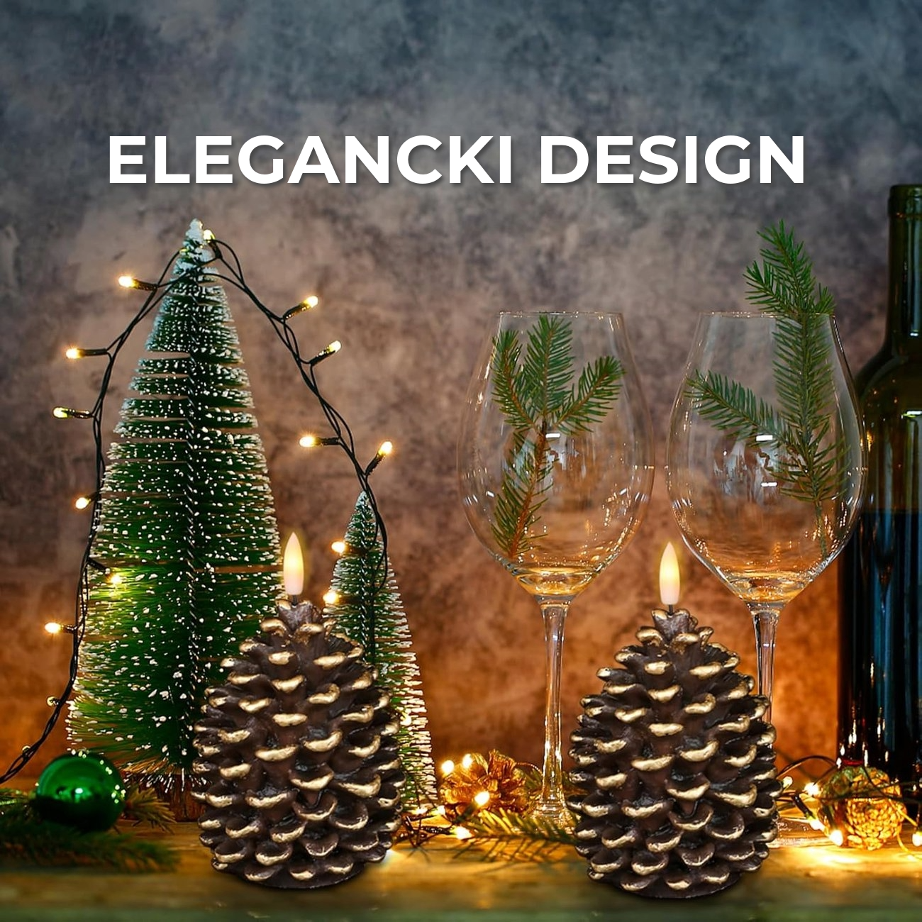 Bezwonne Szyszki Sosnowe | 9cm x 15cm