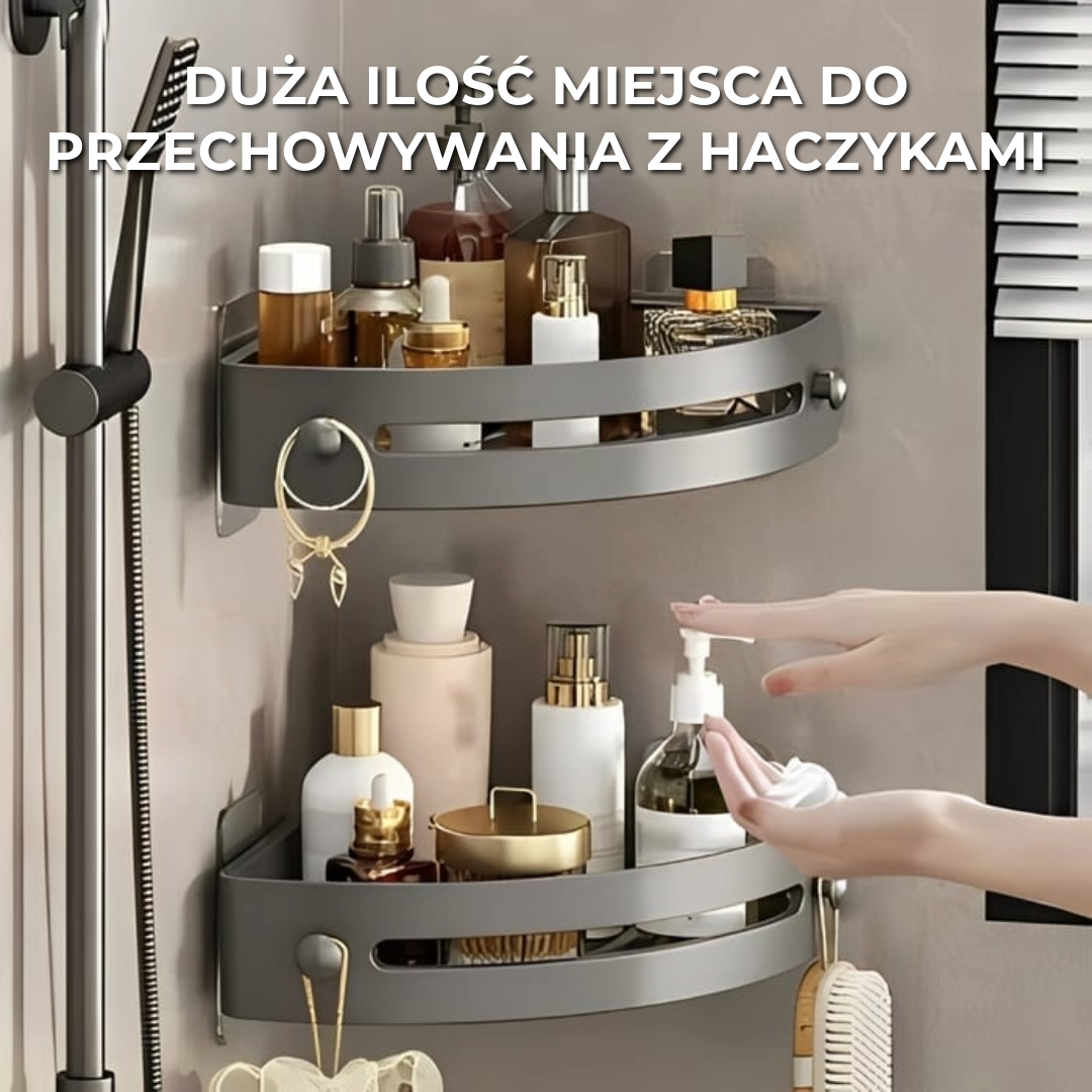Wielofunkcyjny organizer do łazienki