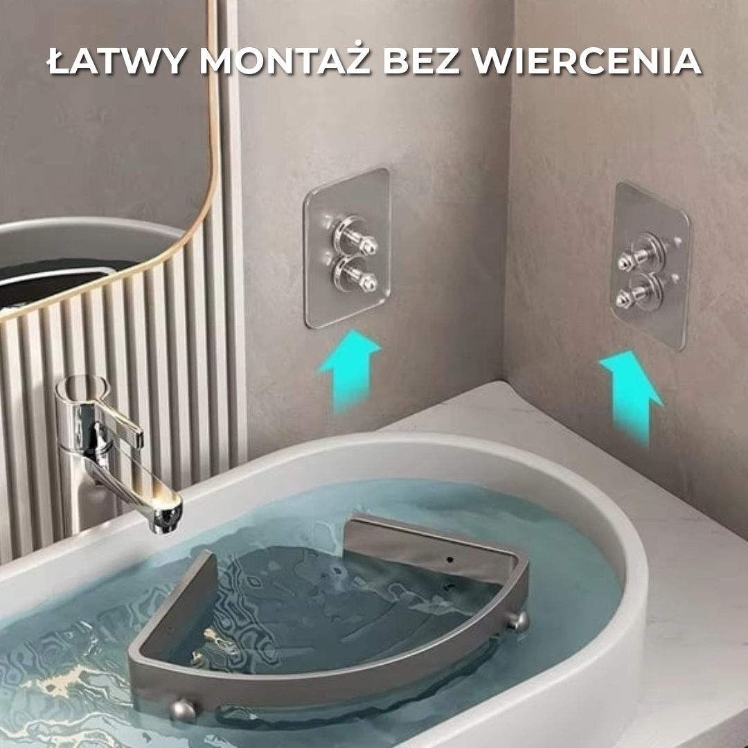 Wielofunkcyjny organizer do łazienki