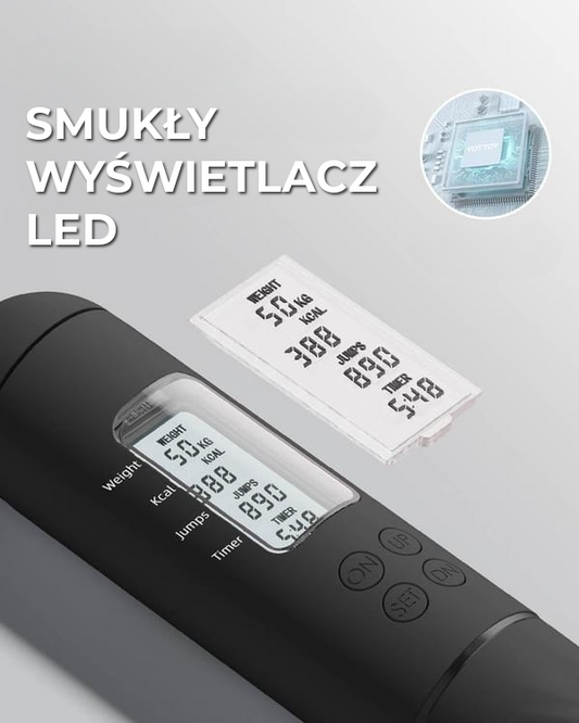 Wielofunkcyjna skakanka 2-w-1