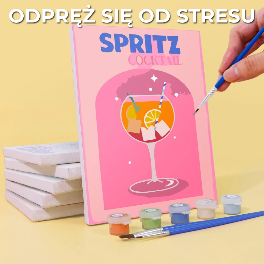 6 Mini Obrazów Koktajlowych