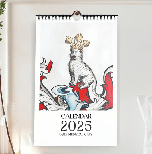 Średniowieczny Kalendarz Kotów 2025
