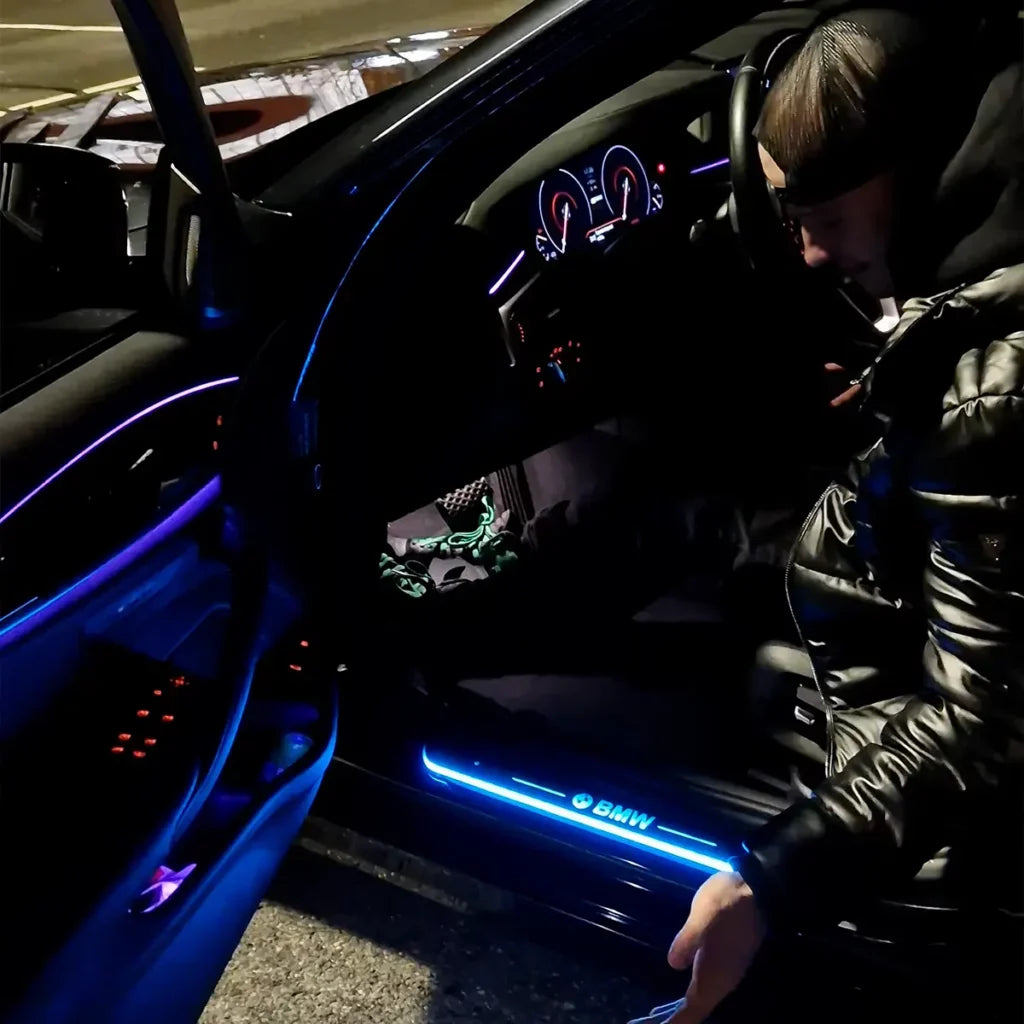 Luksusowe oświetlenie progu drzwiowego