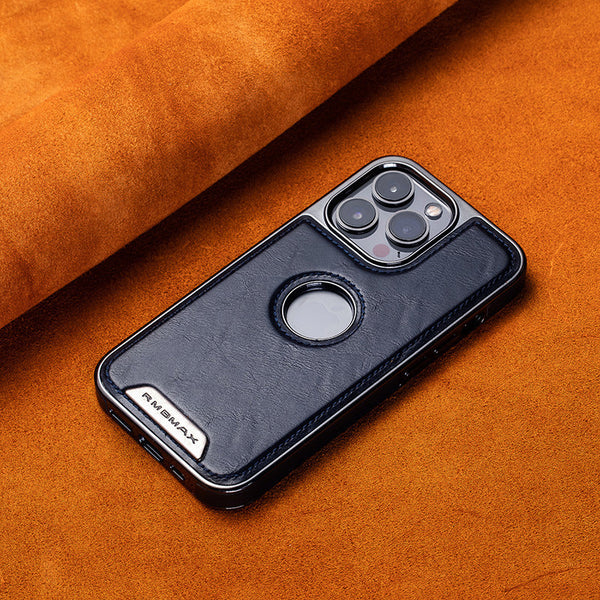 Luksusowe skórzane etui na iPhone'a